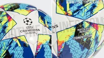 Nuevo balón para la Champions 2019-2020