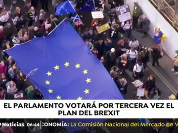 Tercera votación para salvar el brexit Tercera votación para salvar el brexit