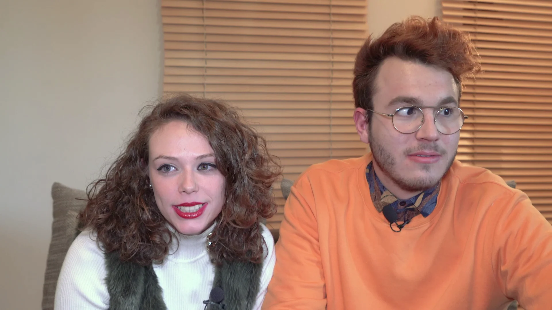 Diversión y sinceridad con Álex Alventosa y Naomi Palmer, concursantes de 'Masters de la reforma', al hablar de sus virtudes y defectos Diversión y sinceridad con Álex Alventosa y Naomi Palmer, concursantes de 'Masters de la reforma', al hablar de sus virtudes y defectos