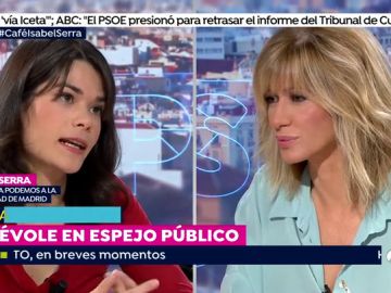 Isabel Serra: "Van a hacer todo lo posible para acabar con Podemos y por algo será"