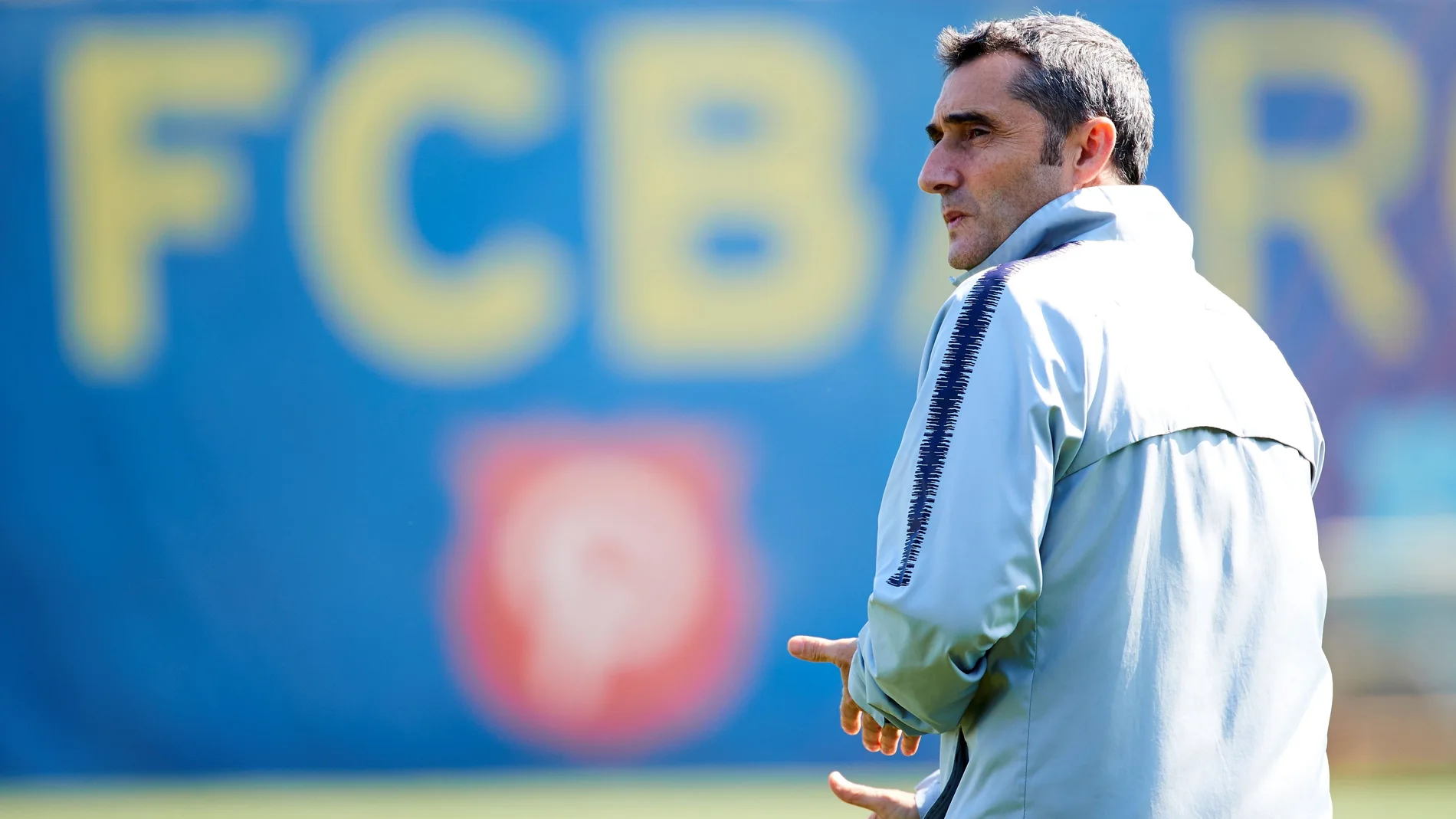 Ernesto Valverde, entrenador del Barcelona Ernesto Valverde, entrenador del Barcelona