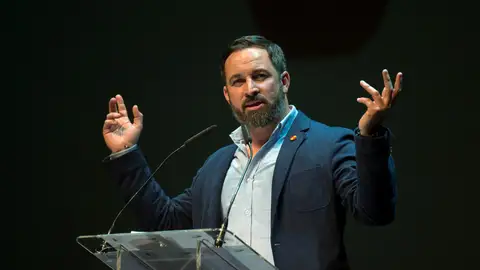 El presidente de Vox, Santiago Abascal El presidente de Vox, Santiago Abascal