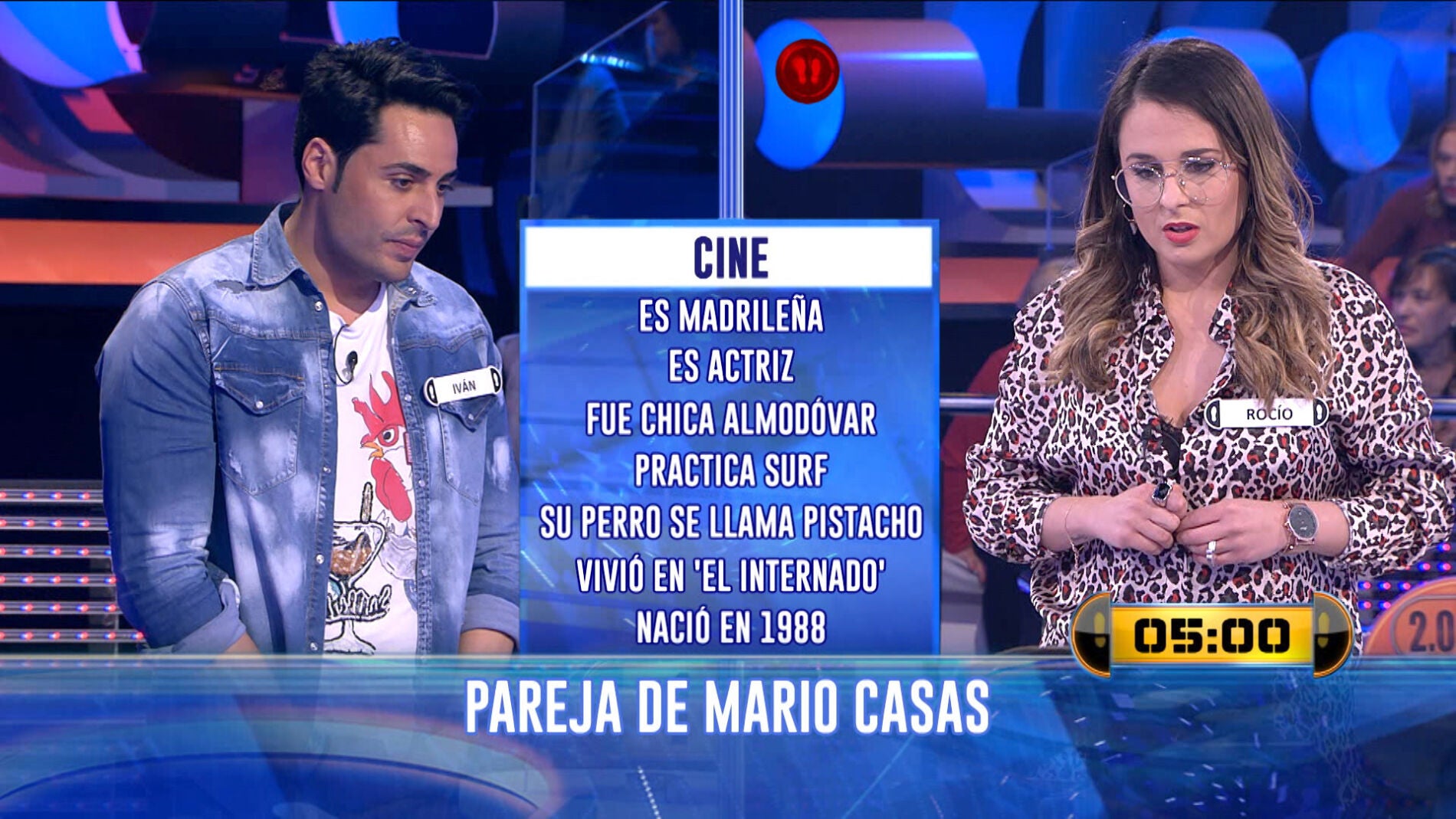 Blanca Su&aacute;rez provoca un ataque de nervios a Roc&iacute;o en '&iexcl;Ahora caigo!'