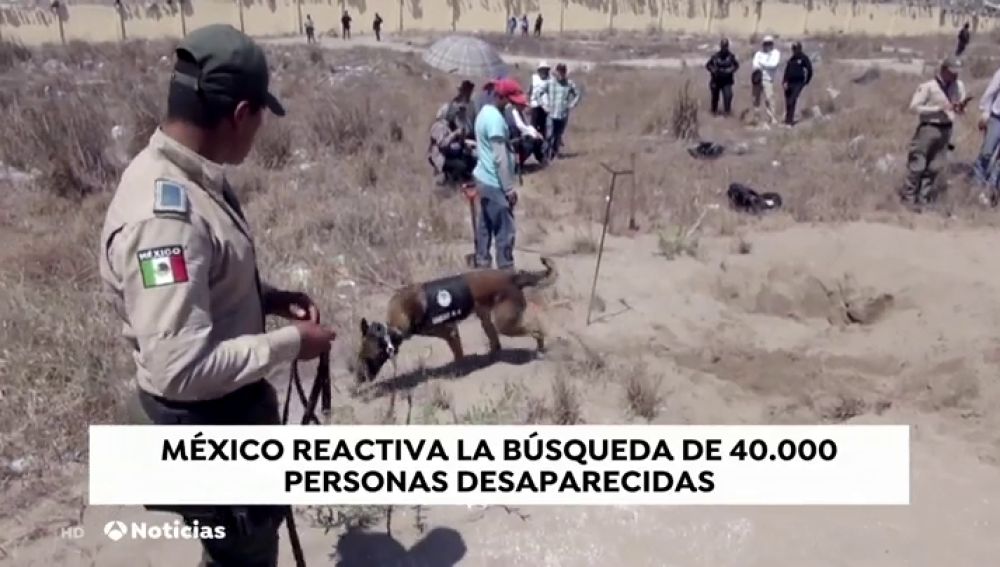 México reactiva la búsqueda de 40 mil personas desaparecidas