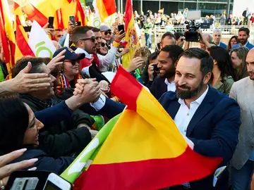 El líder de Vox, Santiago Abascal El líder de Vox, Santiago Abascal