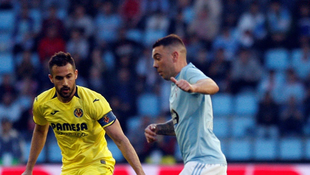 Aspas, ante Mario Gaspar