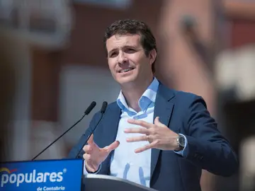 El presidente del Partido Popular y candidato a la Presidencia del Gobierno Pablo Casado El presidente del Partido Popular y candidato a la Presidencia del Gobierno Pablo Casado