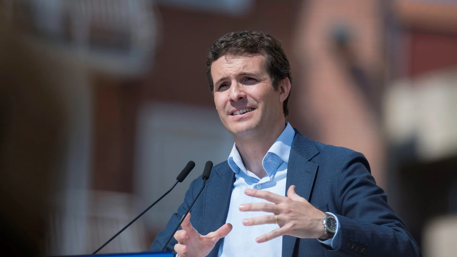 El presidente del Partido Popular y candidato a la Presidencia del Gobierno Pablo Casado El presidente del Partido Popular y candidato a la Presidencia del Gobierno Pablo Casado