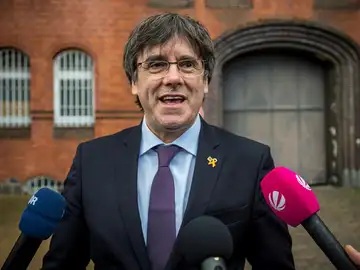 El expresidente de la Generalitat, Carles Puigdemont El expresidente de la Generalitat, Carles Puigdemont