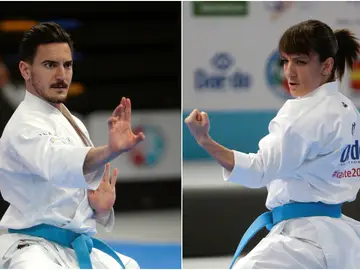 Damián Quintero y Sandra Sánchez, campeones de Europa Damián Quintero y Sandra Sánchez, campeones de Europa