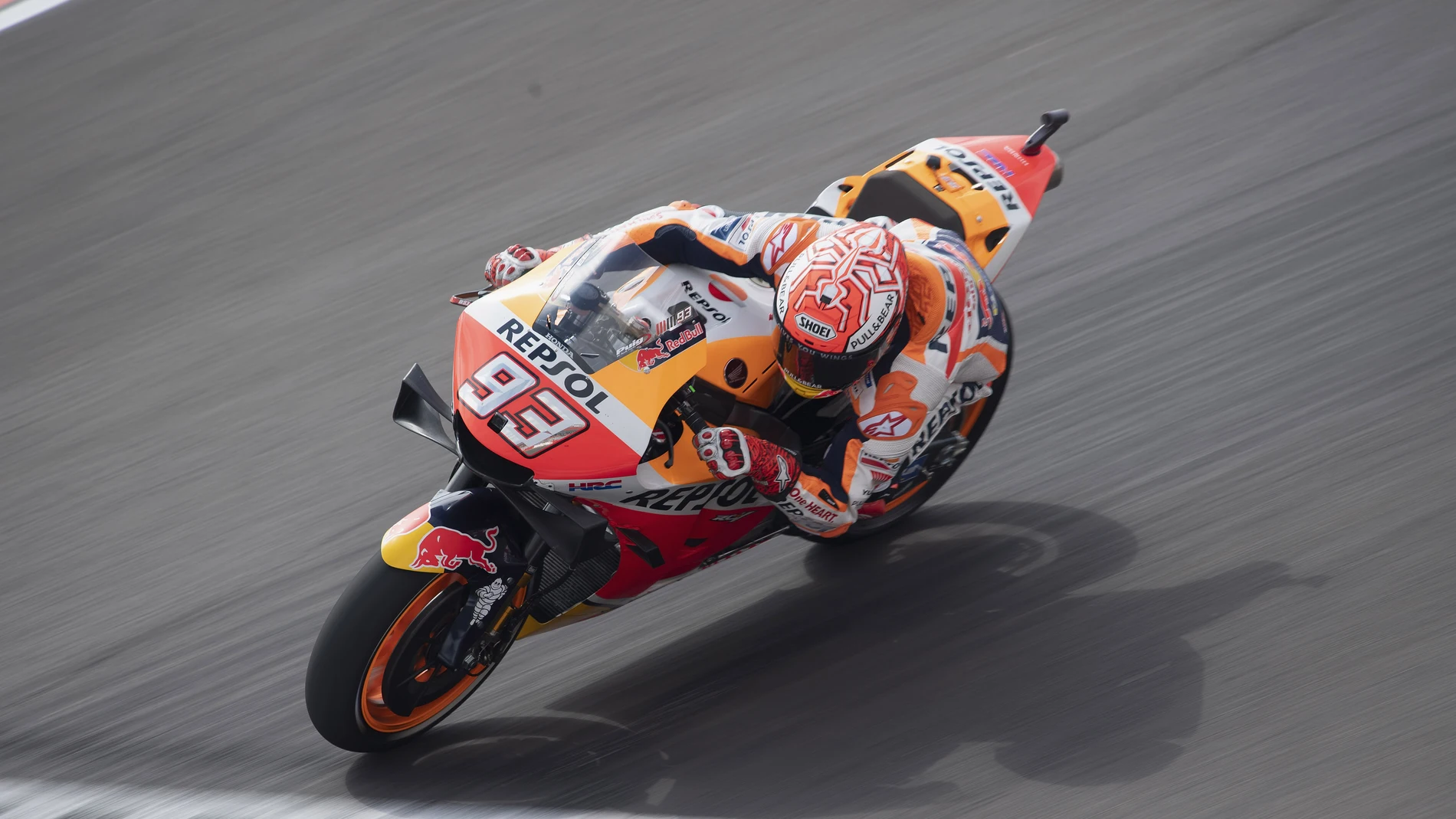 Márquez, durante la clasificación del GP de Argentina Márquez, durante la clasificación del GP de Argentina