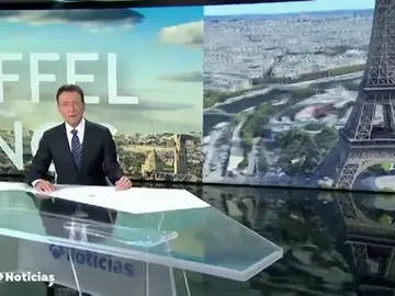Matías Prats lo vuelve a hacer: se marca un chiste sobre la Torre Eiffel Matías Prats lo vuelve a hacer: se marca un chiste sobre la Torre Eiffel