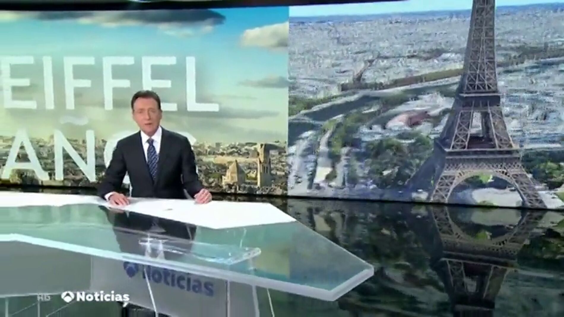 Matías Prats lo vuelve a hacer: se marca un chiste sobre la Torre Eiffel