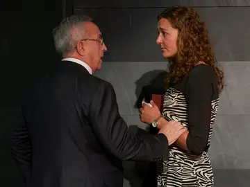 Alejandro Blanco, con Anna Boada Alejandro Blanco, con Anna Boada