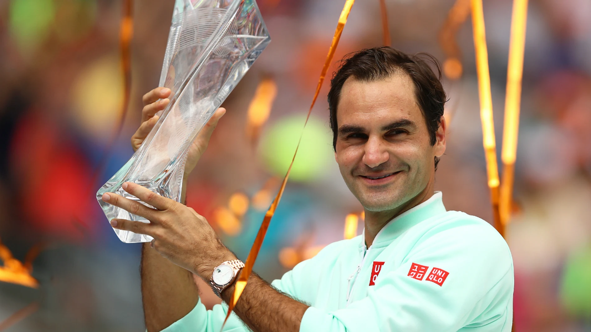 Federer, con el título de Miami Federer, con el título de Miami