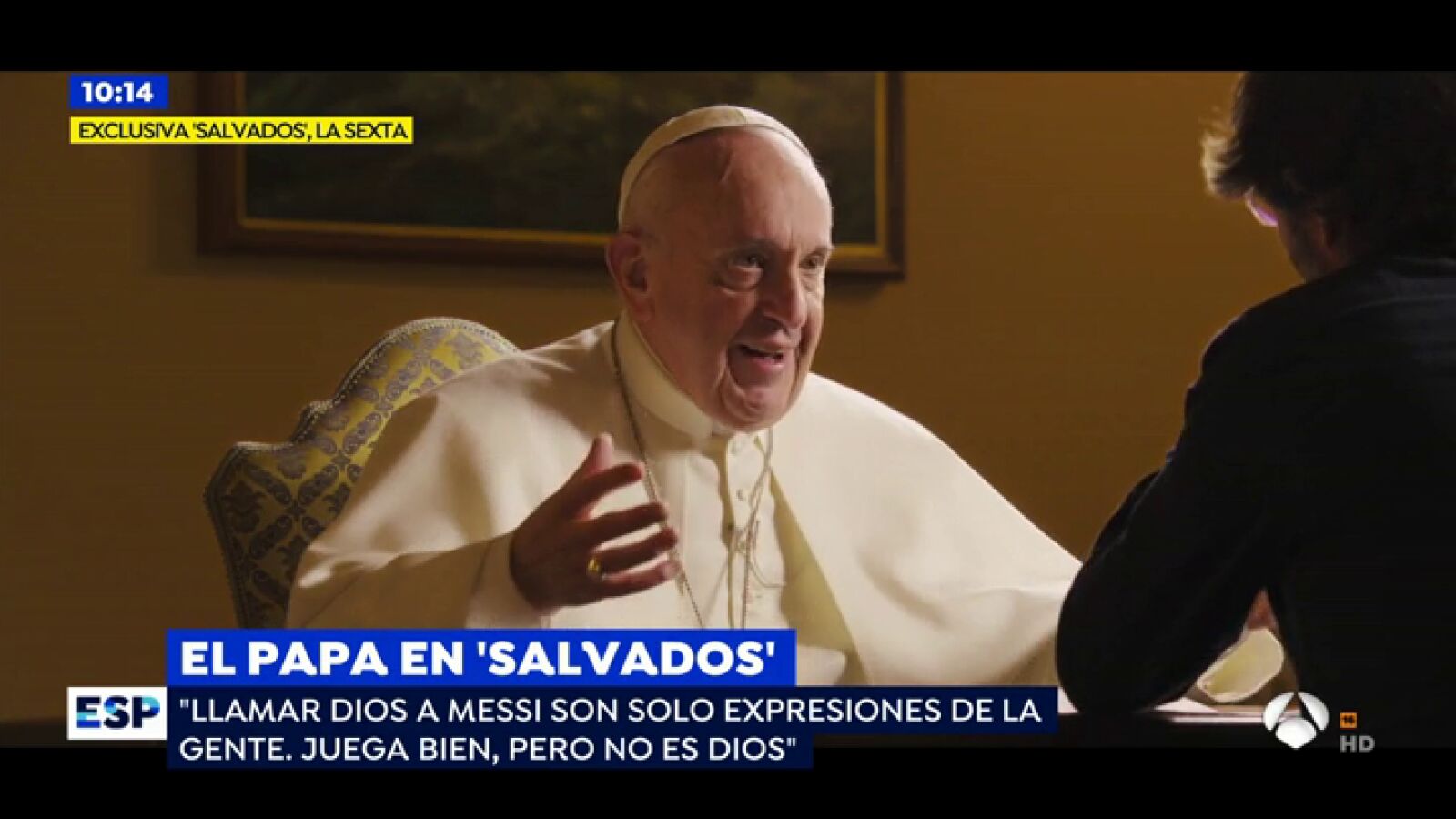 ¿Es un sacrilegio llamar Dios a Messi? La respuesta del Papa Francisco sobre el delantero argentino