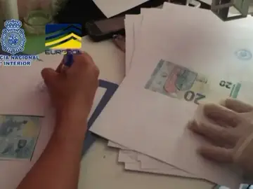 Desmantelan la mayor imprenta de billetes falsos de España Desmantelan la mayor imprenta de billetes falsos de España
