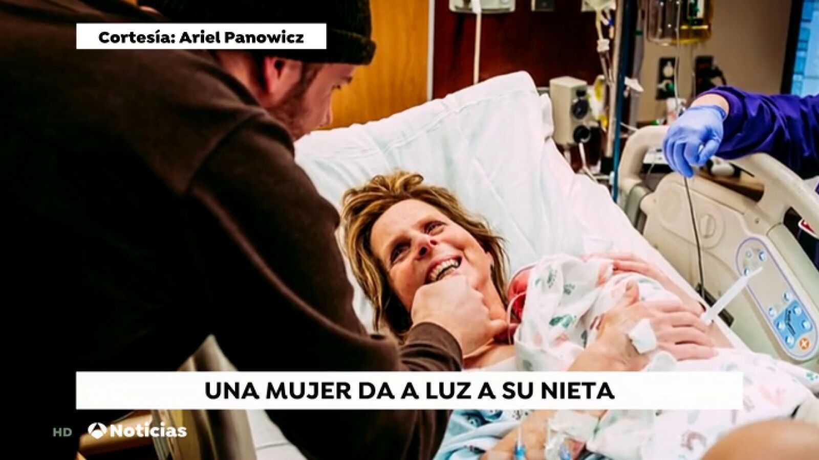 Una mujer de 61 años da a luz a su propia nieta mediante gestación subrogada