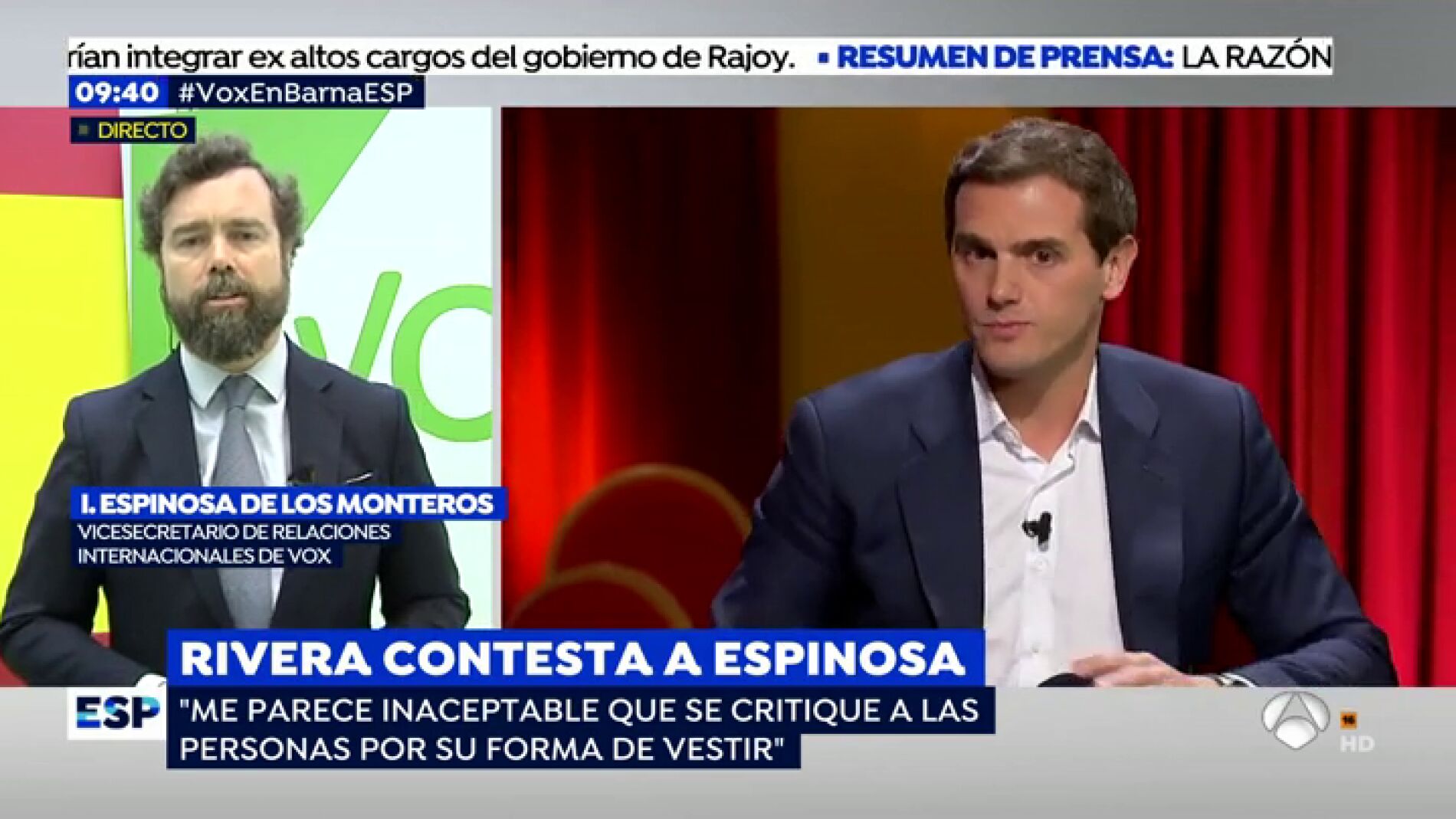 Iv&aacute;n Espinosa de los Monteros