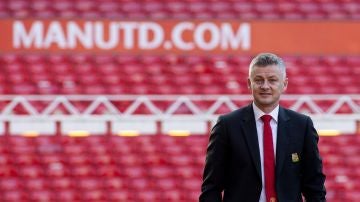 Gunnar Solskjær, entrenador del Manchester United