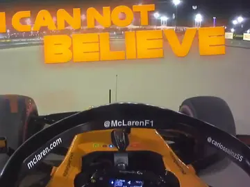 Sainz, desesperado con Verstappen Sainz, desesperado con Verstappen