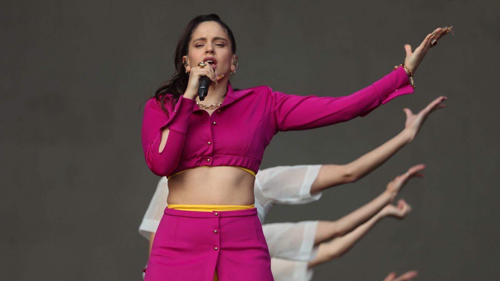 Rosalía y C.Tangana conquistan Chile