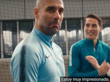 Pep Guardiola, impresionado con el Kitchener's Taverners FC