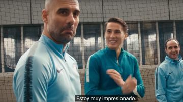 Pep Guardiola, impresionado con el Kitchener's Taverners FC