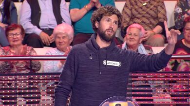 Antonio, el concursante con los huevos XL en '¡Ahora Caigo!'