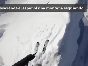 Pone los pelos de punta: el brutal descenso esquiando de Kilian Jornet Pone los pelos de punta: el brutal descenso esquiando de Kilian Jornet