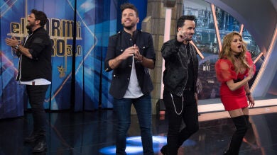 Paulina Rubio, Pablo López, Luis Fonsi y Antonio Orozco revolucionan 'El Hormiguero 3.0' ante la inminente final de 'La Voz'