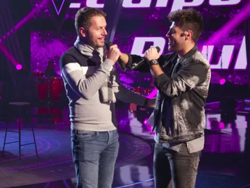 Antonio José y Ángel Cortés ensayan 'A dónde vas', su dueto para la Final de 'La Voz' Antonio José y Ángel Cortés ensayan 'A dónde vas', su dueto para la Final de 'La Voz'
