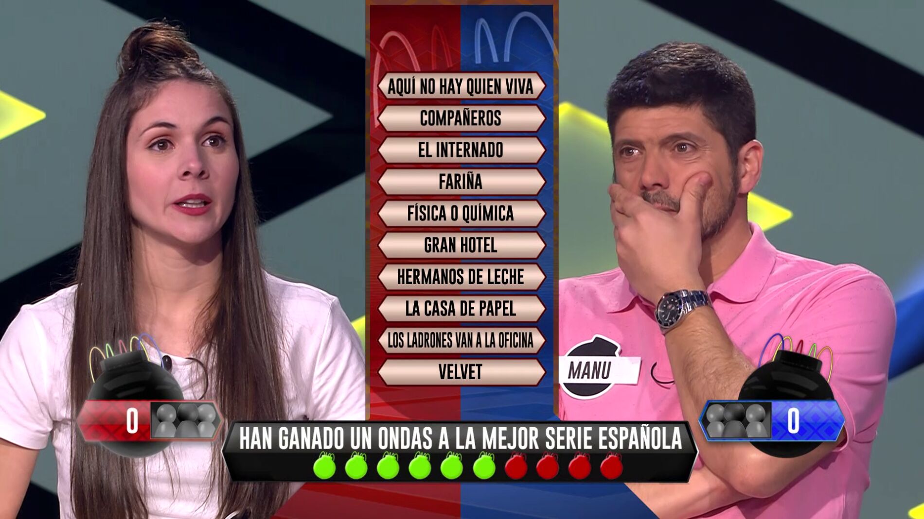 Emocionante desempate en '&iexcl;Boom!' entre el equipo de 'Los Lobos' y el de 'Vikingos'