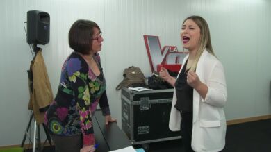 Así da su toque personal María Espinosa a 'Amiga mía', de Alejandro Sanz, en la Final de 'La Voz'