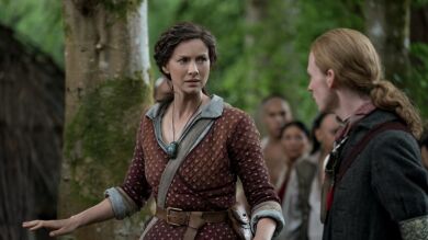 ¿Sus labios están sellados? La reveladora imagen de Caitriona Balfe sobre la nueva temporada de 'Outlander'