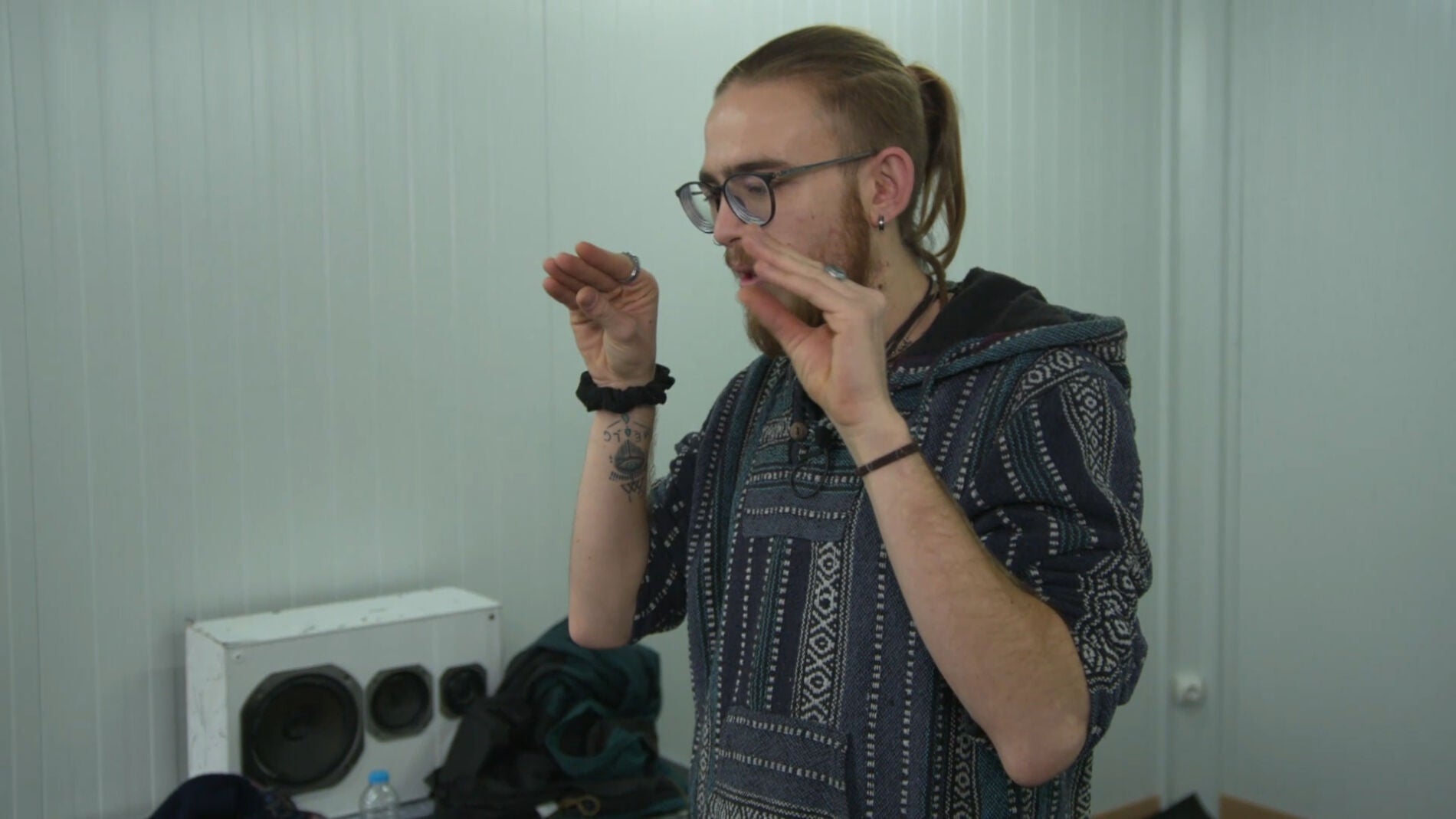 Andrés Martín, preocupado por su voz antes de ensayar la canción que interpretará junto a Sebastián Yatra en la final de 'La Voz'