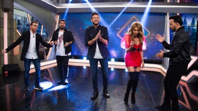 Luis Fonsi, Paulina Rubio, Antonio Orozco y Pablo López contestan en 'El Hormiguero 3.0': ¿Quién es el último que se acuesta en una juerga?