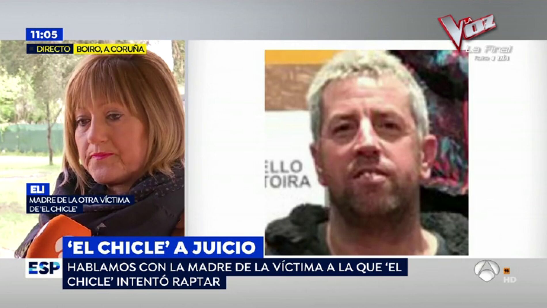 Madre de la v&iacute;ctima de 'el chicle'