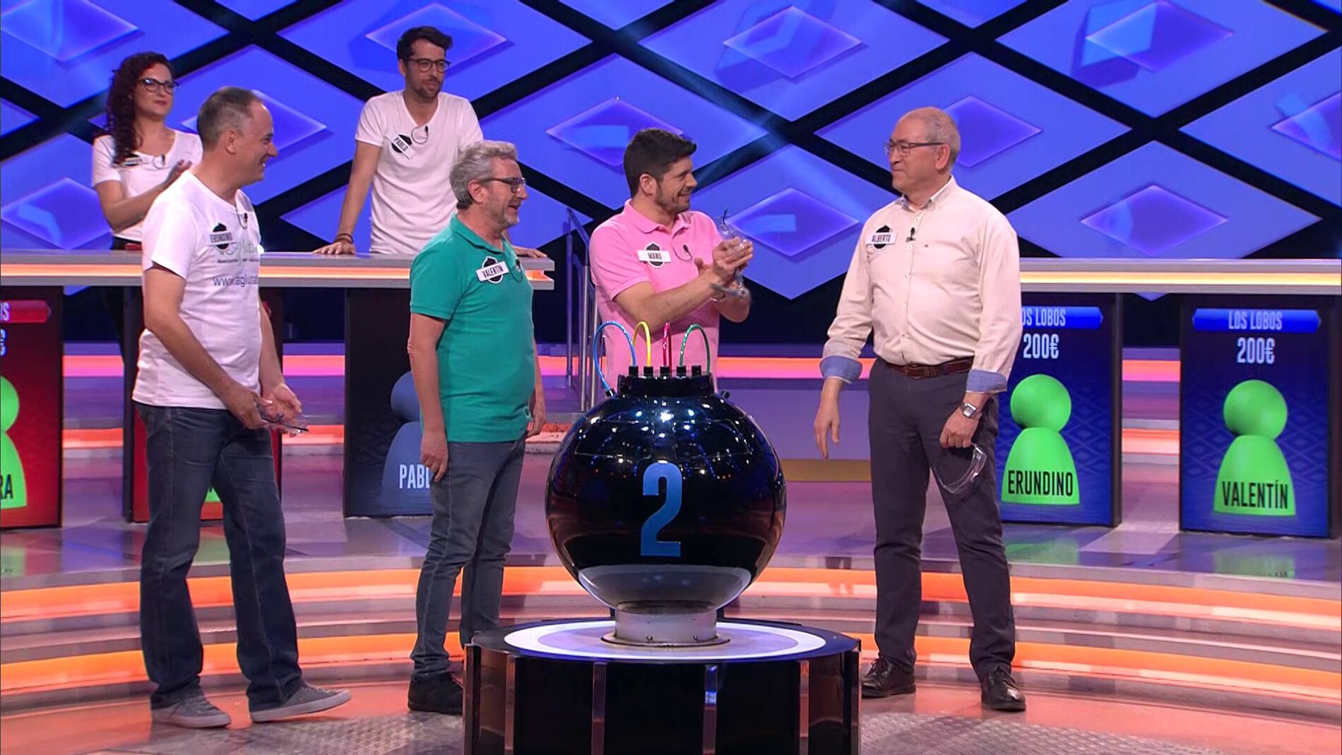 Alberto, del equipo de 'Los Lobos, celebra su cumplea&ntilde;os en '&iexcl;Boom!': "&iexcl;Sopla la bomba!"