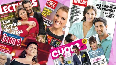 Ana Boyer, Paula Echevarría, Isa Pantoja, Vicky Martín Berrocal y Chenoa, reinan en las portadas 