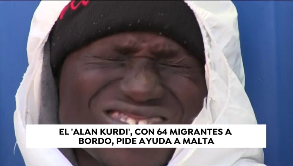 El ‘Alan Kurdi’, con 64 migrantes a bordo, sigue buscando un puerto seguro en el Mediterráneo