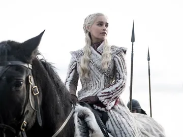 Emilia Clarke en la temporada final de 'Juego de Tronos' Emilia Clarke en la temporada final de 'Juego de Tronos'