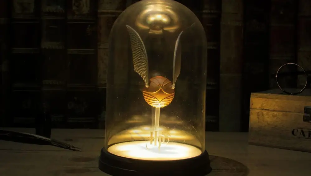 Lámpara de snitch dorada Lámpara de snitch dorada