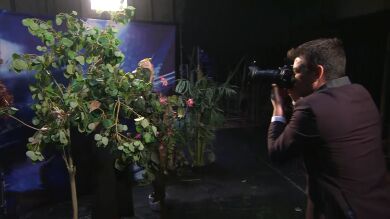 La increíble sesión de fotos de Arturo Valls a Xabi en '¡Ahora caigo!'