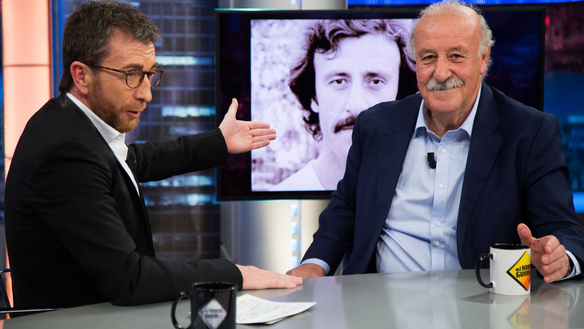  Vicente del Bosque habla en 'El Hormiguero 3.0' sobre las posibles ofertas para volver a los banquillos: "He sido muy tajante y muy seco"