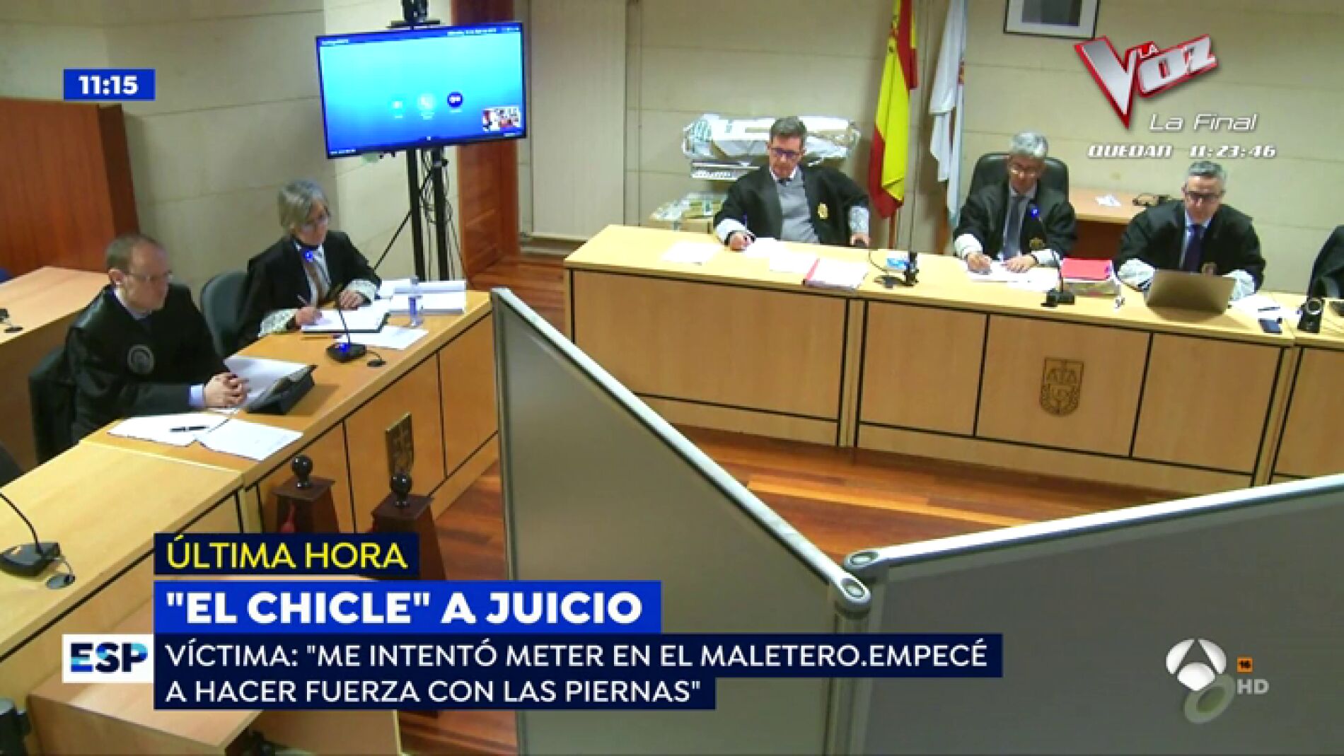 La v&iacute;ctima del intento de rapto se derrumba ante el juez: "No quise darle el m&oacute;vil porque era la posibilidad que ten&iacute;a de salvarme"