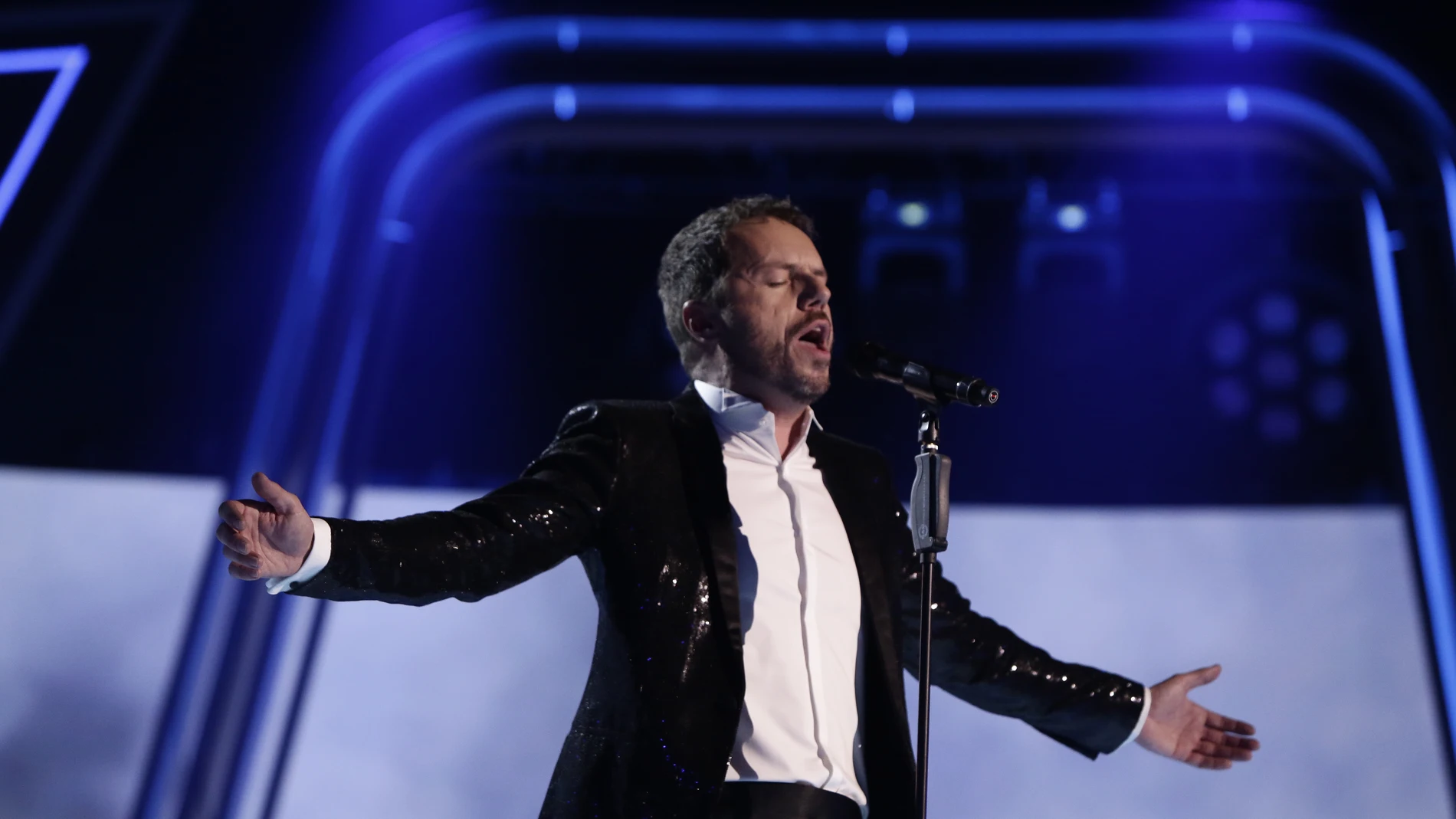 Ángel Cortés canta 'Unchained Melody' en la Final de 'La Voz'