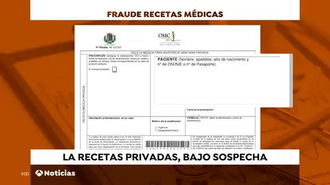 Los médicos avisan: el fraude con las recetas privadas se ha triplicado en los últimos años Los médicos avisan: el fraude con las recetas privadas se ha triplicado en los últimos años