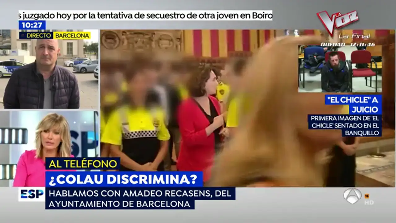 Críticas a Ada Colau por discriminar a una guardia urbana embarazada