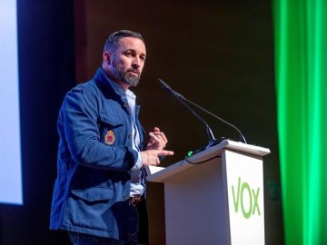 El presidente de Vox, Santiago Abascal